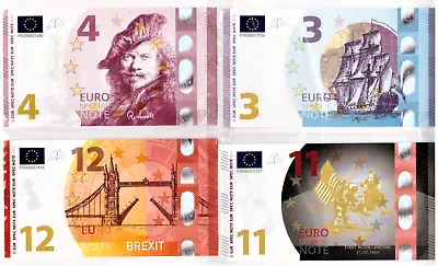 £32.78 • Buy 0 Euro EURO SPECIAL NOTE NL SET: SAILING SHIP REMBRANDED MOON LANDING BREXIT