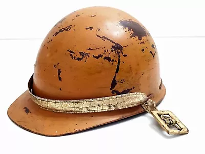 Vintage 1940s MSA Skullgard Type K Hard Hat Protective Cap Mine Safety SIZE 7 • $79.99