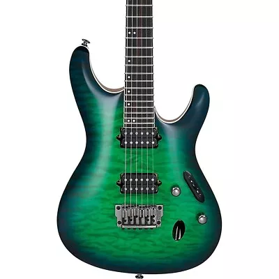 Ibanez S Prestige S6521Q Electric Guitar Surreal Blue Burst Gloss • $1899.99