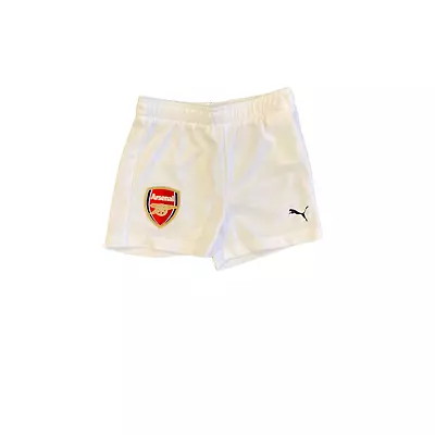 Arsenal Infant Football Shorts (Size 12-18m) Puma Home Mini Kit Shorts - New • £6.99