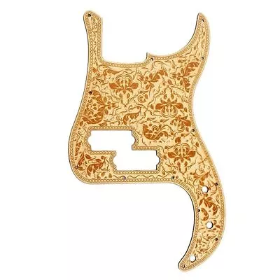 Maple Wood 4 String Electric Bass Pickguard Plate For Fender Precision Bass PB • $17.29