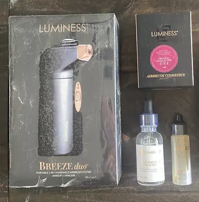 Luminess Air Breeze DUO - IN SHADE  MEDIUM  + Mist & Cleaning Solution • $99.95