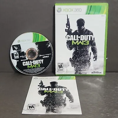 Call Of Duty Modern Warfare 3 Xbox 360 CIB Free Shipping Same Day • $13.88