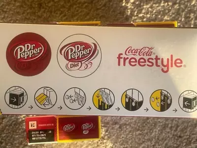 NEW Dr Pepper & Diet Freestyle Cartridges Refill BB 07/23 • $17.75