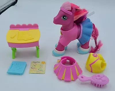 My Little Pony Go To School With Cheerilee Accessories Shoes Desk Clothes 2007 • $13.95