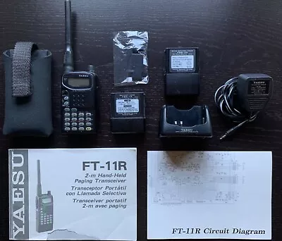 Yaesu FT-11R Hand-held Paging Transceiver In Box With Manual And Accessories • $150