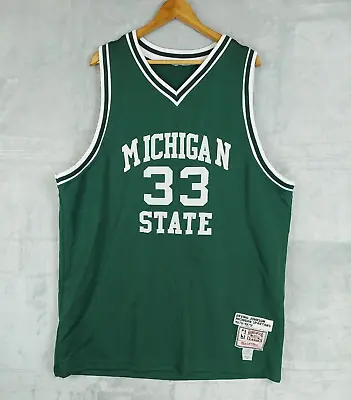 Vtg Michigan Ervin Magic Johnson 33 Hardwood Classics Mitchell & Ness USA Rare • $149.99