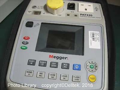 £420 • Buy Megger PAT320 Pat Tester Calibrated 1 Year