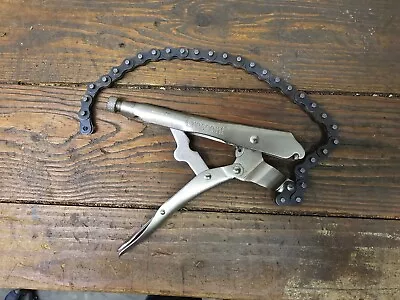 Crescent C20ch 9  Locking Chain Clamp With 18  Chain Vise Grips Grip • $24.95