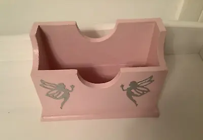 Pink Fairy Letter Rack / Paper / Notes Store. Fairy Decoration. Girls Gift. New. • £2.50