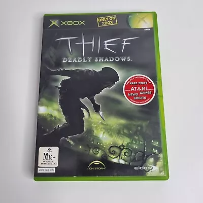 Thief Deadly Shadows - Microsoft Xbox Original Complete PAL Free Post  • $19.95