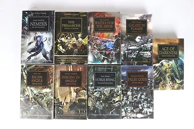 Warhammer 40K The Horus Heresy Books Bundle Paperback Book X 9 • £60