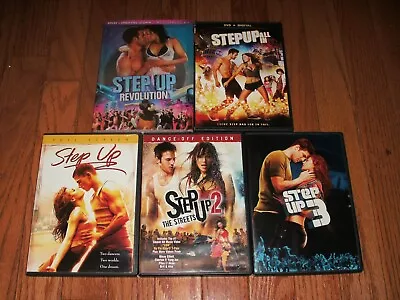 Step Up Complete Set Of 5 On DVD. 1 2 3 Revolution & All In. Dance Movies • $34.99