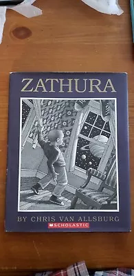 Zathura By Chris Van Allsburg 1st Scholastic Printing Hardcover Dustjacket 2002 • $9.99
