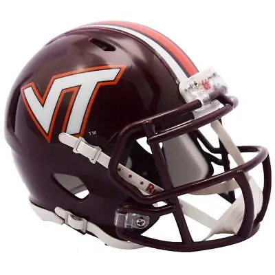 Virginia Tech Hokies Riddell Speed Mini Football Helmet • $34.95