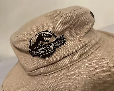 Universal Studios Jurassic Park Dinosaur T-Rex Black Bucket Hat Size Adult Vents • $29.99