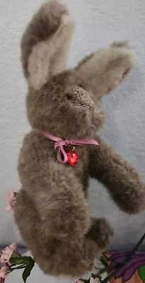 Mary Meyer Rabbit The Green Mountain Collection Hare Rabbit Easter Bunny & Charm • $15