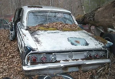 Used 1962 Mercury Comet S22 Right Rear 1/4 Quarter Panel Stainless Trim  • $25