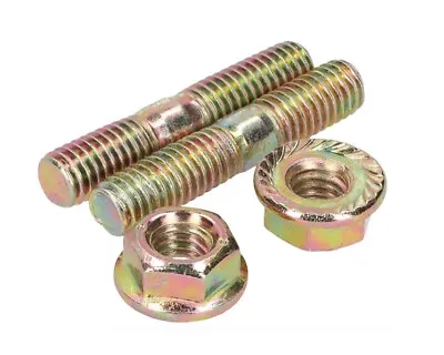 Benelli 491RR Replica 50 Exhaust Studs And Nuts M6 32mm • $4.16