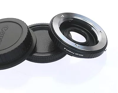 Minolta MD Lens To Canon EOS Camera Glass Adapter Rebel T6i T6 T5i T5 T4i T4 T3i • $21.18