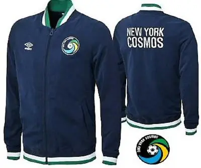 NWT Umbro NY COSMOS RAMSEY BOMBER Jacket Varsity Track Jersey-sweat Shirt~Sz Med • $256.43