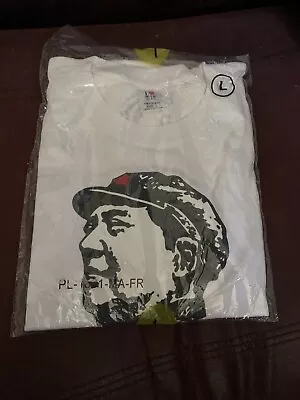 Chairman Mao - White Shirt 100% Cotton New Hong Kong Asian Size L Read • $29