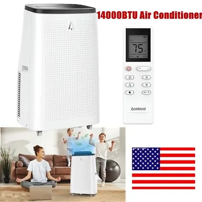 $380.03 • Buy 14000BTU Air Conditioner Dehumidifier Fan Remote Control Cool Room Floor AC Unit