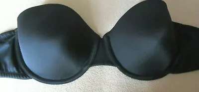 SWEET NOTHINGS By Maidenform Black Underwire Strapless Multi-Way Bra Size 38C • $12.99