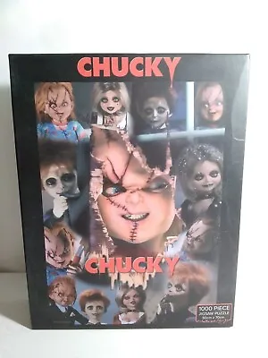 Child’s Play Here’s Chucky 1000 Piece Jigsaw Puzzle Scary Doll PreLoved Complete • $20