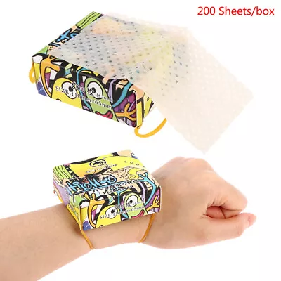 $5.74 • Buy 200 Sheets Hair Curler Perm Papers Heat Resistant Blanching Hair Styling T F Jf