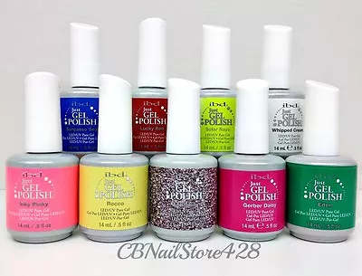 IBD Just Gel Polish-Set Of Any 9 Bottles .5oz- Choose From Base/Top/Colors • $71.91