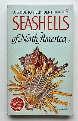 $2.50 • Buy Golden Field Guide Series Seashells Of North America By R. Tucker Abbott 1968 PB