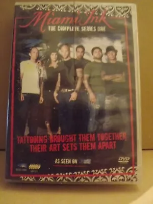 £5 • Buy Miami Ink Complete Series 1,2,3 14 Discs Pal 4.3 Region 2 Only Viewed Once