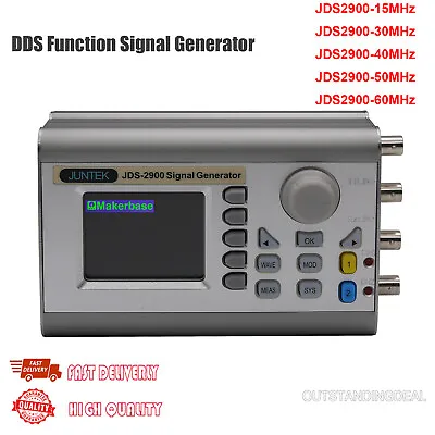$136.15 • Buy JDS2900 DDS Function Signal Generator Digital Control Dual Channel 15MHz-60MHz