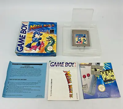 Mega Man III 3 - Nintendo Game Boy - Boxed With Manual! • £299.99