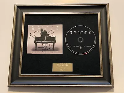 Signed/autographed Nathan Sykes - Over And Over Again Framed Cd Presentation • £99.99