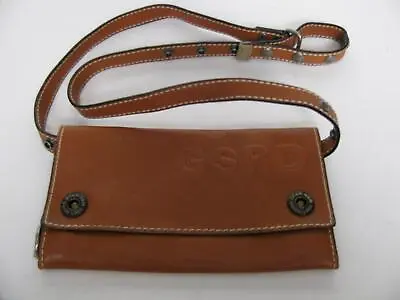 G-star Raw 3301 Fanny Pack Brown Supple Leather Village Waist Belt Travel Purse • $129