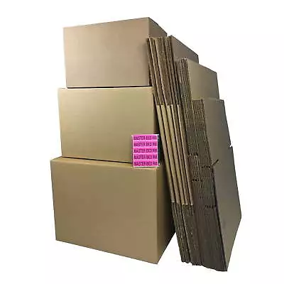 Uboxes ValueSupplies #3 Moving Kit And Box Combo With Labels • $33.60