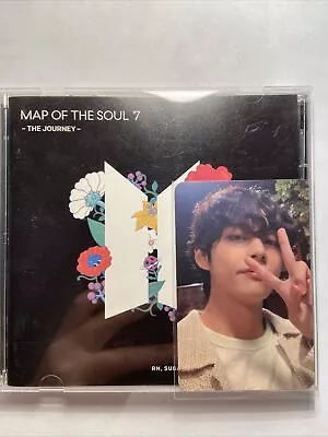 BTS MAP OF THE SOUL 7 THE JOURNEY Regular Edition/first Press  CD W Taehyung PC • $35