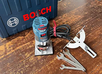 Bosch PR20EVS 1 HP Variable Speed Palm Router W Case Fence • $51.99