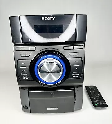 Sony MHC-EC709ip Mini Bookshelf Stereo CD Player W/Remote NO SPEAKERS  • $52.47