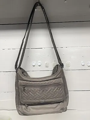 Lug Hopscotch Crossbody/Messenger Bag Purse Sand Taupe • £35.02