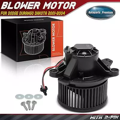 AC Heater Blower Heater Motor W/ Wheel For Dodge Dakota Durango 2001-2004 700071 • $36.39