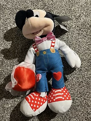 Disney 2021 Valentine's Day Mickey Mouse 16-Inch Plush • $20