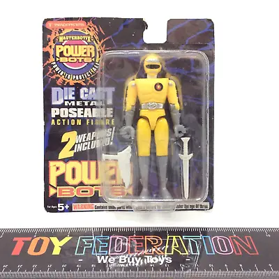 Trendmasters Masterbotix POWER BOTS CHICK Yellow Die Cast Action Figure 1994 • $19.99