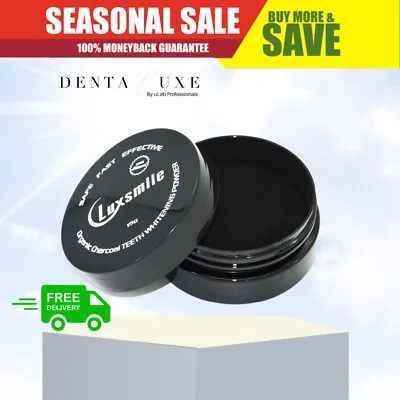 $16.92 • Buy DENTALUXE Luxsmile Activated Charcoal Teeth Whitening Powder