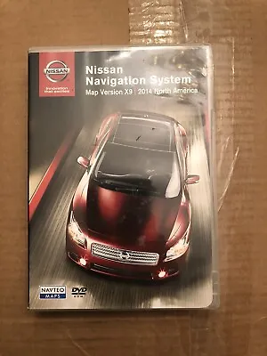 Nissan Maxima Navigation System DVD 2014 North America Map Version X9 • $75