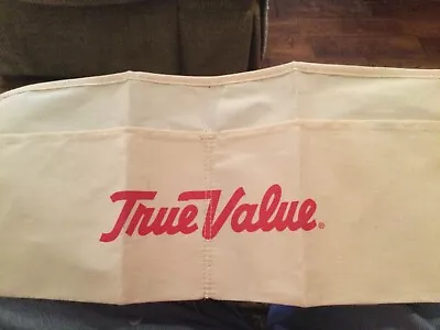 Vintage True Value Hardware Cloth Nail Apron (100% Cotton) • $9.99