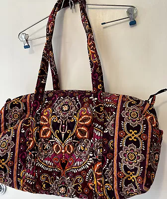 Vera Bradley Overnight Small Duffle Bag Retired Safari Sunset Pattern 18” • $30