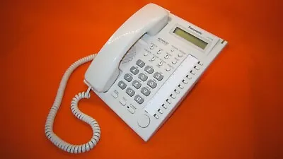 £74.95 • Buy Panasonic KX-T7730 Analogue System Phone (White) PBX [F0497E] 